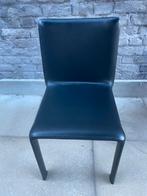 Stoel Kristalia leder 8 stuks, Ophalen, Modern, tijdloos, Zwart, Leer