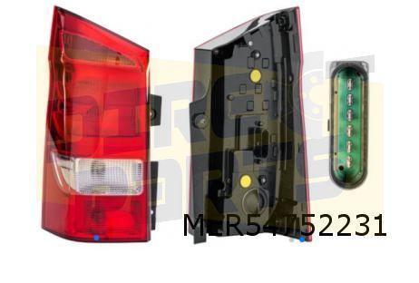 Mercedes-Benz Vito (12/14-) Achterlicht Links (bij achterdeu, Auto-onderdelen, Verlichting, Mercedes-Benz, Nieuw, Verzenden