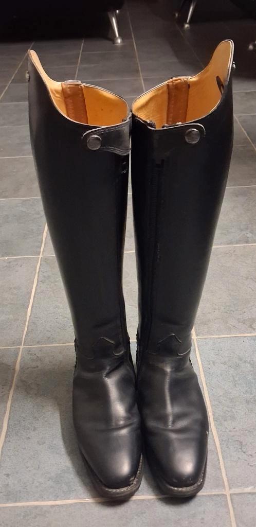 Damesdressuurlaarzen merk Könings, Dieren en Toebehoren, Paardrijkleding, Gebruikt, Dames, Schoeisel, Dressuur, Ophalen