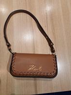 Handtas Carl Lagerfeld camelkleur, Handtassen en Accessoires, Tassen | Damestassen, Ophalen, Zo goed als nieuw, Beige, Handtas