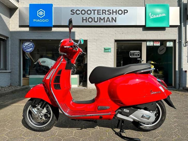 Vespa GTS 125cc SUPER ROSSO CORAGGIOSO (nr.02), Fietsen en Brommers, Scooters | Vespa, Nieuw, Overige modellen, Benzine