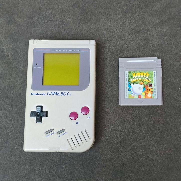 Gamboy DMG met spel, Games en Spelcomputers, Spelcomputers | Nintendo Game Boy, Gebruikt, Game Boy Classic, Met games, Ophalen of Verzenden
