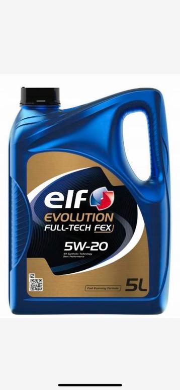 ELF Evolution 5W20 5 liter beschikbaar voor biedingen