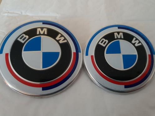 Bmw 50 jaar motorkap/kofferklep emblemen 82mm/73mm e92 g20, Auto-onderdelen, Carrosserie, Motorkap, BMW, Voor, Achter, Nieuw, Ophalen of Verzenden