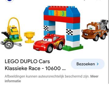 Duplo Cars Classic Race 10600 disponible aux enchères