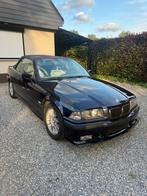 BMW 320i E36 CABRIO VADER INTERIEUR HARDTOP AIRCO FULL OPTIE, Auto's, BMW, 4 zetels, Achterwielaandrijving, Cabriolet, Blauw