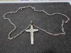 Zilver Ketting, Handtassen en Accessoires, Ophalen of Verzenden, Zo goed als nieuw, Zilver, Zilver
