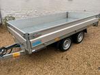 Remorque 2T freinée basculante électrique, Enlèvement, Comme neuf
