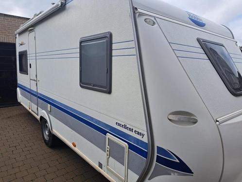 Caravan hobby UFE 495, exellent, Caravans en Kamperen, Caravans, Particulier, tot en met 4, 1000 - 1250 kg, Rondzit, Hobby, Omvormbare zithoek