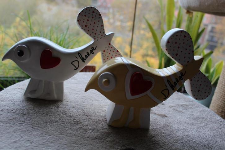 Hannes d'Haese, Love Birds., Antiek en Kunst, Kunst | Designobjecten, Ophalen of Verzenden