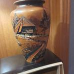 Vase en bois de la forêt noire 30cm, Antiquités & Art, Enlèvement ou Envoi