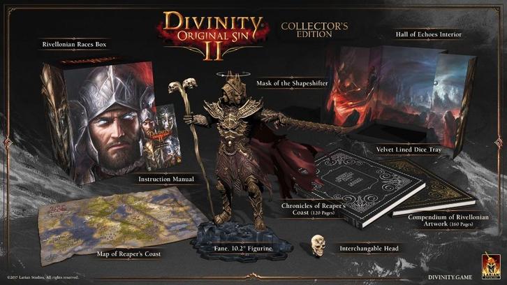 Divinity: Original Sin 2 Collectors Edition, Games en Spelcomputers, Spelcomputers | Overige Accessoires, Zo goed als nieuw, Ophalen