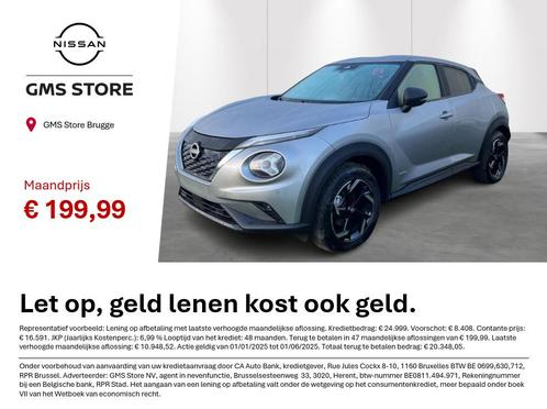Nissan Juke 1.6 Hybrid 145 N-Connecta uitvoering, Auto's, Nissan, Bedrijf, Te koop, Juke, Airconditioning, Alarm, Bluetooth, Centrale vergrendeling