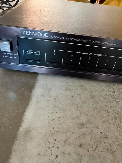 Kenwood FM/AM Tuner zwart, Audio, Tv en Foto, Tuners, Gebruikt, Ophalen of Verzenden