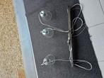 Hanglamp in glas met 3lichtpunten, Enlèvement, Comme neuf, Verre