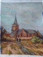 Doek met schilderij van M. VAN DEN BEMPT, Antiek en Kunst, Ophalen of Verzenden