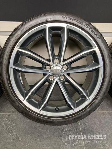 19” originele Audi A5 / S5 velgen + banden 5x112 255/35/19 8