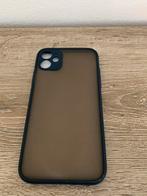 iPhone 11 hoesje doorzichtig zwart, Frontje of Cover, Gebruikt, Ophalen of Verzenden, IPhone 11