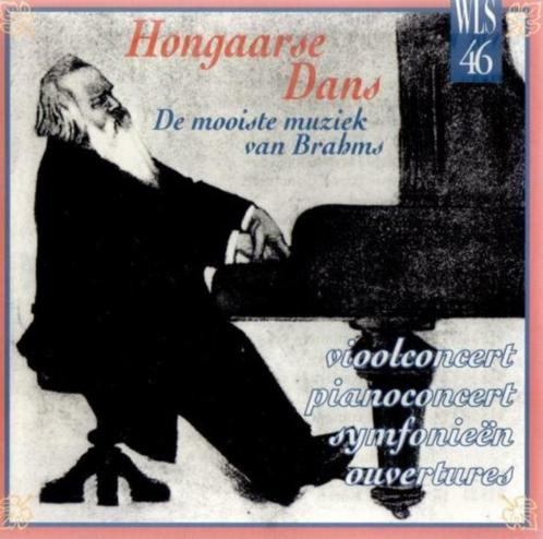 Johannes Brahms-Hongaarse Dans -De mooiste muziek van Brahms, Cd's en Dvd's, Cd's | Verzamelalbums, Zo goed als nieuw, Klassiek