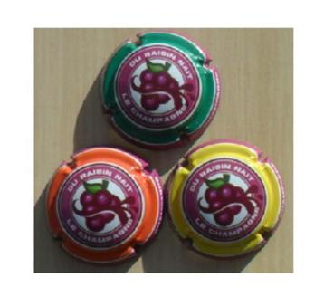 Champagne capsules - Generieken NR "Du raisin nait ."(GA 10) beschikbaar voor biedingen