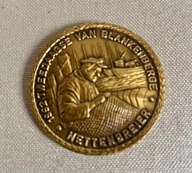 Te koop: penning Blankenberge, Verzamelen, Overige Verzamelen, Zo goed als nieuw, Ophalen of Verzenden