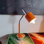 Retro bureaulamp, Huis en Inrichting, Lampen | Tafellampen, Ophalen, Gebruikt, Metaal, Minder dan 50 cm