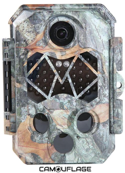 Wildcamera Camouflage EZ2  - Nachtzicht - 32MP Camera - 4k V, Audio, Tv en Foto, Actiecamera's, Nieuw, Overige merken, Ophalen of Verzenden