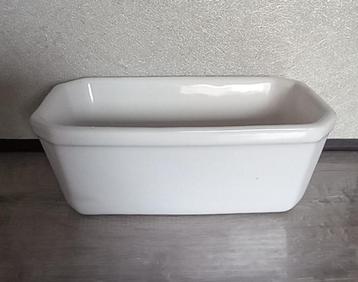 Plats à four blancs (pâté), Enlèvement ou Envoi, Utilisé, Céramique, Balance ou Balances