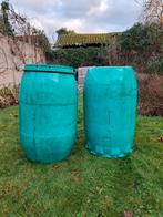 Regentonnen, Ophalen, Gebruikt, Kunststof