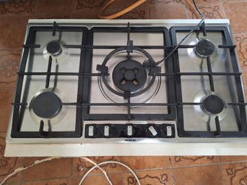 Taque de cuisson au gaz Siemens – 5 foyers – bon état beschikbaar voor biedingen
