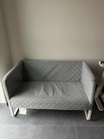 Zitbank Ikea met grijze hoes, Huis en Inrichting, Zetels | Zetels en Chaises Longues, Ophalen, Overige materialen, Tweepersoons