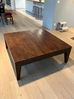 salontafel, Huis en Inrichting, Ophalen, Gebruikt, Rustiek, Vierkant