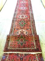 Perzisch handgeknoopt Loper tapijt 370x64(Karadja) Uit IRAN, Ophalen of Verzenden