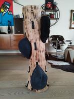 🌳🧥 Unieke Hangkapstok gemaakt van acacia stam, 100 tot 150 cm, Ophalen of Verzenden, Zo goed als nieuw, Hout