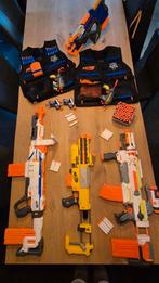 nerf geweren met vest en kogels, appart ook verkrijgbaar, Ophalen, Zo goed als nieuw