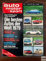 Magazine Auto Motor Und Sport 1979 #3 Duits, Boeken, Auto's | Folders en Tijdschriften, Ophalen of Verzenden, Gelezen