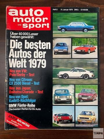 Magazine Auto Motor Und Sport 1979 #3 Duits beschikbaar voor biedingen