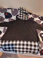 In super perfecte staat Hoodie 
Maat 4XL 

Zwart/wit 

Spijt, Ophalen of Verzenden, Zo goed als nieuw, Zwart, Jasje of Colbert