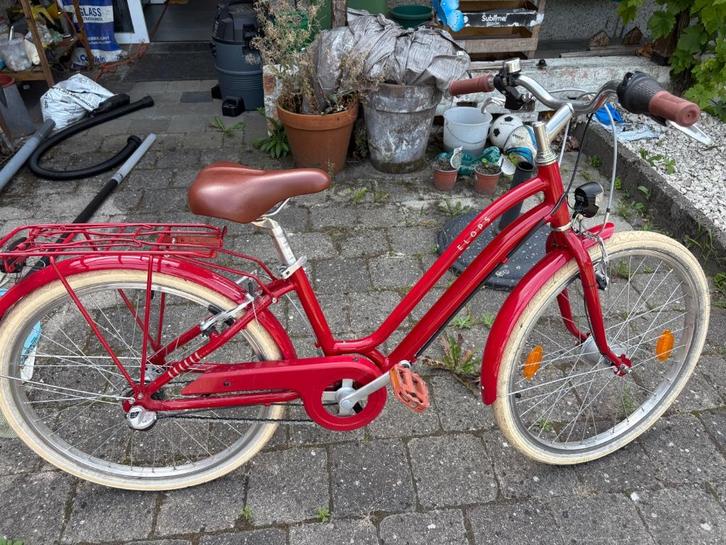 Meisjes fiets, Fietsen en Brommers, Fietsen | Meisjes, Zo goed als nieuw, 24 inch, Handrem, Versnellingen, Ophalen