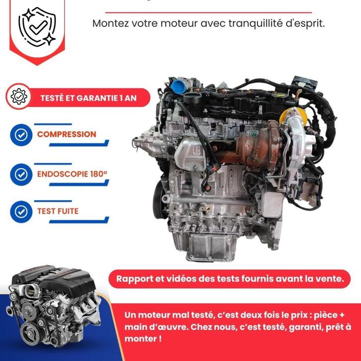 Complete motor nieuwe fabriek Peugeot Expert/Citroen, Auto-onderdelen, Motor en Toebehoren, Citroën, Peugeot, Toyota, Nieuw, Ophalen of Verzenden