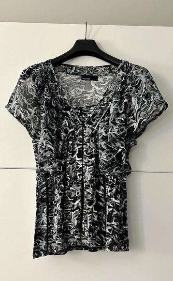 Vero Moda zwarte T-shirt met print beschikbaar voor biedingen
