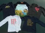 Pakket met 5 T-shirts lange mouwen voor meisje maat 110-116, Kinderen en Baby's, Kinderkleding | Maat 110, Meisje, Gebruikt, Ophalen of Verzenden