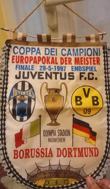 Juventus - Borussia Dortmund 1997 finale CL uniek vintage  beschikbaar voor biedingen