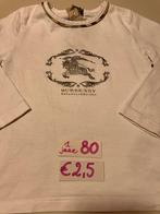 tee-shirt burberry taille 80, Enlèvement ou Envoi