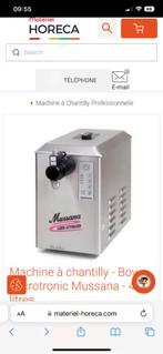 Machine Mussana crème fraîche, Enlèvement, Utilisé, Boulangerie et Boucherie