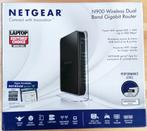 Netgear N900 Dual Band Router & Netgear Dual Band extender, Netgear, Router, Zo goed als nieuw, Ophalen