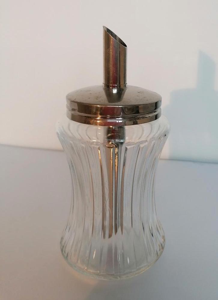 Vintage suikerstrooier Stoha West Germany, Maison & Meubles, Cuisine | Vaisselle, Utilisé, Autres types, Autres styles, Verre