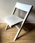 IKEA Sennik Klapstoel Niels Gammelgaard Wit Vintage Retro, Ophalen of Verzenden, Gebruikt, Kunststof