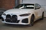 BMW i4 M50 544PK Gran Coupe Navi Camera Garantie, Auto's, BMW, Gebruikt, Zwart, Alcantara, Wit