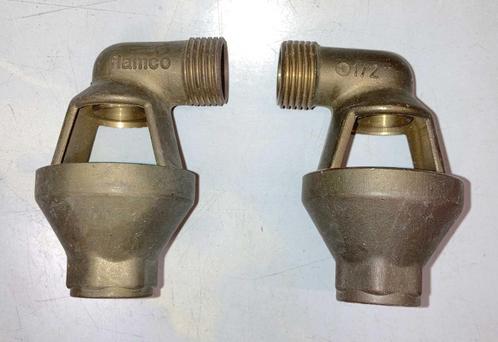 Lot de 3 entonnoirs 1/2" et 3/4" M/F  FLAMCO, Bricolage & Construction, Chauffe-eau & Boilers, Neuf, Enlèvement ou Envoi